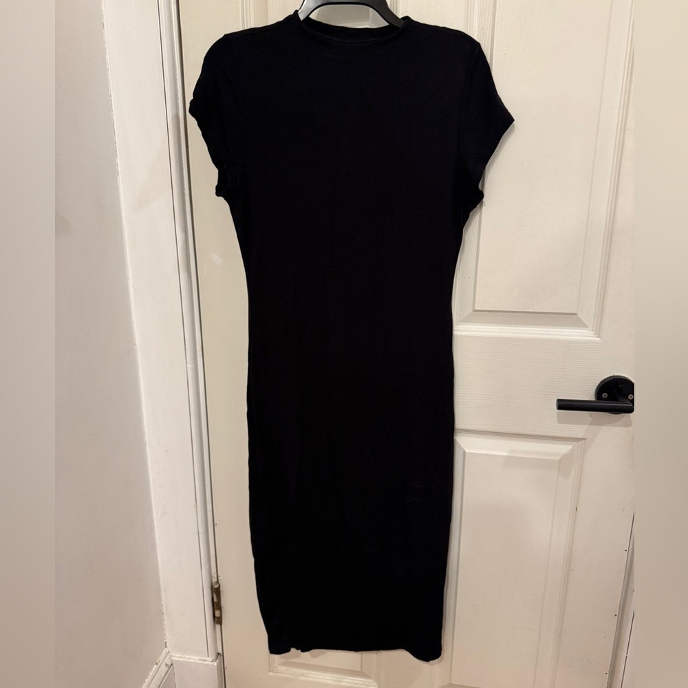 Stella Luce Black Midi Dress
